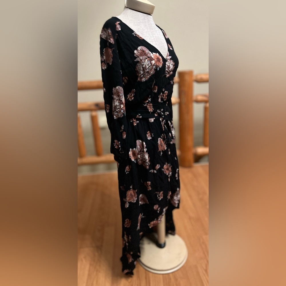 American Rag Boho Floral Hi-Low Maxi Dress – Size M - Picture 4 of 9